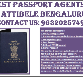 BEST PASSPORT AGENTS IN ATTIBELE BENGALURU 9632025749
