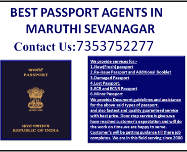 BEST PASSPORT AGENTS IN MARUTHI SEVANAGAR