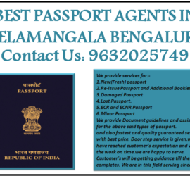 BEST PASSPORT AGENTS IN NELAMANGALA BENGALURU 9632025749