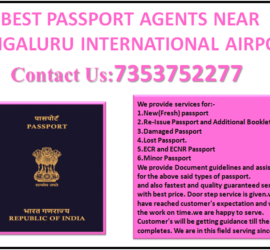 BEST PASSPORT AGENTS NEAR BENGALURU INTERNATIONAL AIRPORT 7353752277
