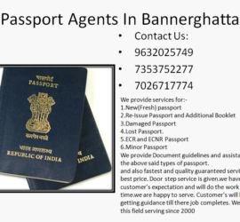 Best Passport Agents in bannerghatta Road 9632025749