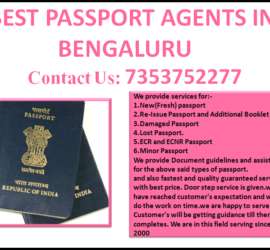 BEST PASSPORT AGENTS IN BENGALURU 7353752277