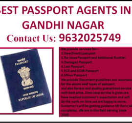 BEST PASSPORT AGENTS IN GANDHI NAGAR 9632025749