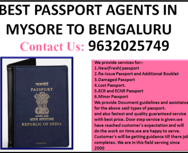 BEST PASSPORT AGENTS IN HEGDE NAGAR BENGALURU 9632025749