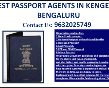BEST PASSPORT AGENTS IN KENGERI BENGALURU 9632025749