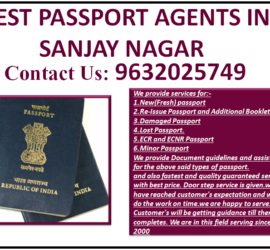 BEST PASSPORT AGENTS IN SANJAY NAGAR 9632025749