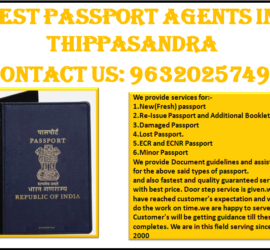 BEST PASSPORT AGENTS IN THIPPASANDRA 9632025749