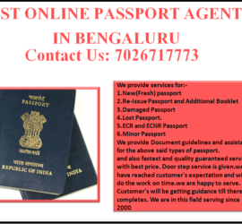 BEST ONLINE PASSPORT AGENTS IN BENGALURU 7026717773