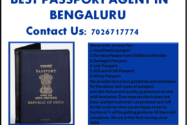 BEST PASSPORT AGENT IN BENGALURU 7026717774