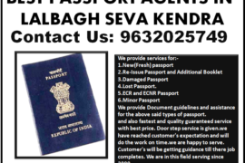 BEST PASSPORT AGENTS IN LALBAGH SEVA KENDRA 9632025749