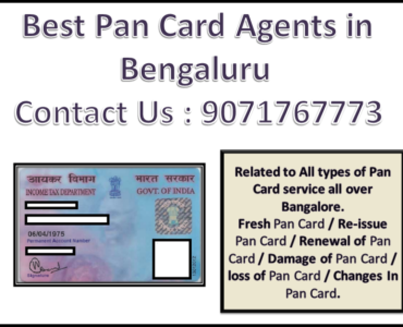 Best Pan Card Agents in Bengaluru 9071767773
