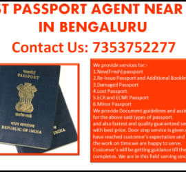 BEST PASSPORT AGENT NEAR ME IN BENGALURU 7353752277