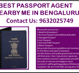 Best Passport Agent Nearby me in bengaluru 9632025749