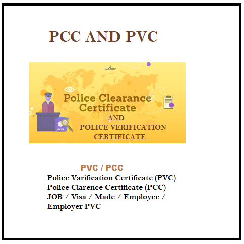 PCC AND PVC 108